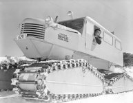 1955 c. Large pontoons carrying the tracks of Snowcats enable them to travel over snow drifts, i.jpg