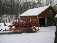 Ranger & kubota on trailer & adam 008.jpg