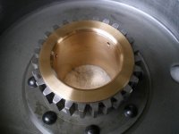 4143 Si bronze washer on drum gear.JPG