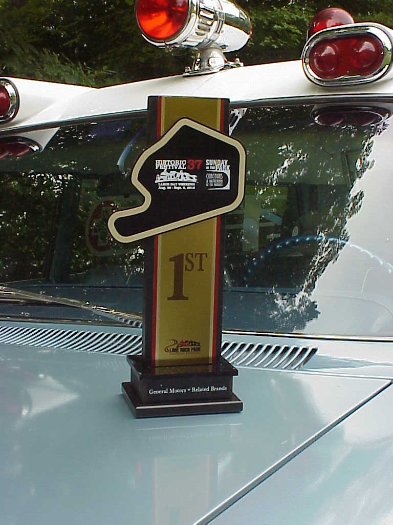 1st Place  Sunday in the Park Concours and Gathering of the Marques.JPG