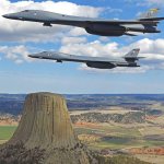 B1 Bombers next to devils tower.jpg