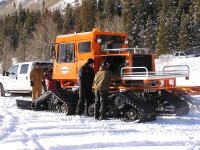 Checking Out The Engine Heater On The Tucker.JPG